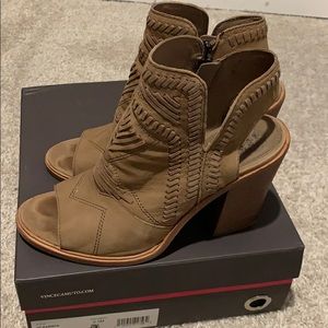 Vince Camuto Taupe Wedges